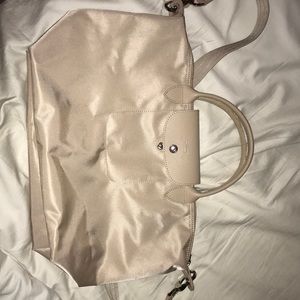 Longchamp tan tote- great condition!